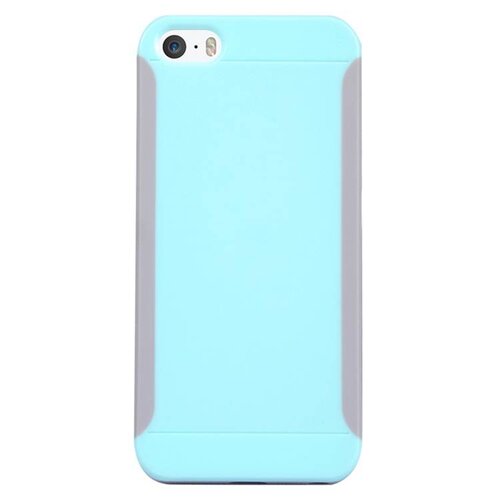 Baseus baseus hybride hardcase screenprotector iphone 5 s se cyaan grijs Baseus baseus hybride hardcase screenprotector iphone 5 s se cyaan grijs