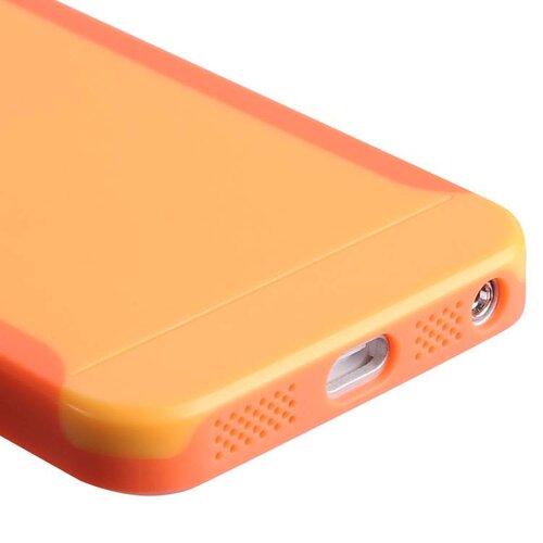 Baseus baseus hybride hardcase screenprotector iphone 5 s se oranje Baseus baseus hybride hardcase screenprotector iphone 5 s se oranje
