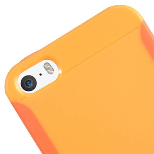 Baseus baseus hybride hardcase screenprotector iphone 5 s se oranje Baseus baseus hybride hardcase screenprotector iphone 5 s se oranje