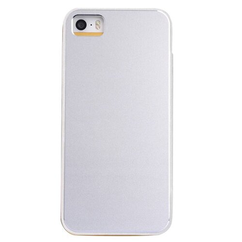 zilverkleurige aluminium pu lederen hoesjes voor