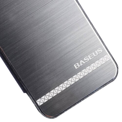 zwarte aluminium pu lederen hoesjes voor iphone 5