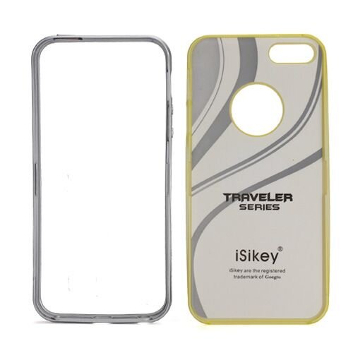 isikey traveler hard case iphone 5 5s geel isikey traveler hard case iphone 5 5s geel