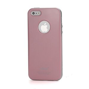 iSikey Traveler hard case iPhone 5 5s Zacht roze