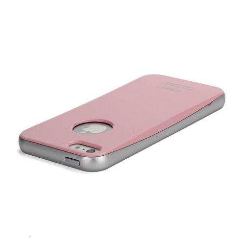 isikey traveler hard case iphone 5 5s zacht roze
