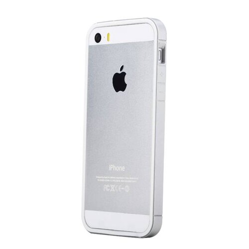 Rock rock pc tpu hybride iphone 5s 5 wit zilver