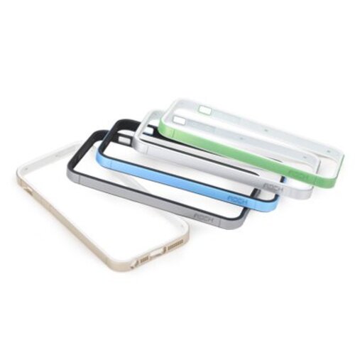 Rock rock pc tpu hybride iphone 5s 5 wit zilver