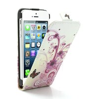 Vlinder-bloemen hoesje iphone 5 5S