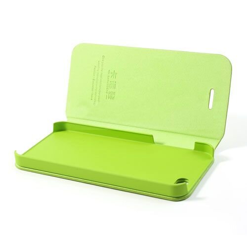 knd pu leren flip stand case voor iphone 5s 5 gro