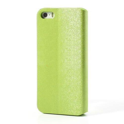knd pu leren flip stand case voor iphone 5s 5 gro
