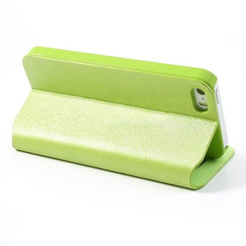 knd pu leren flip stand case voor iphone 5s 5 gro