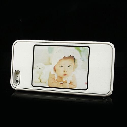 foto frame design hard case voor iphone 5 5s wit foto frame design hard case voor iphone 5 5s wit