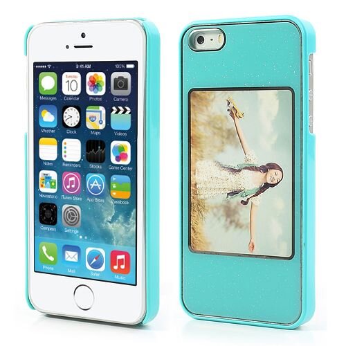 Foto Frame1 Design Hard Case voor iPhone 5 5S Groen
