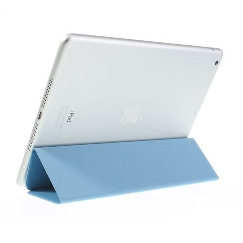 TVC blauw drieslag leren smart cover voor ipad air
