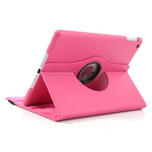 Litchi 360 graden draaibare litchi leren stand cover voo