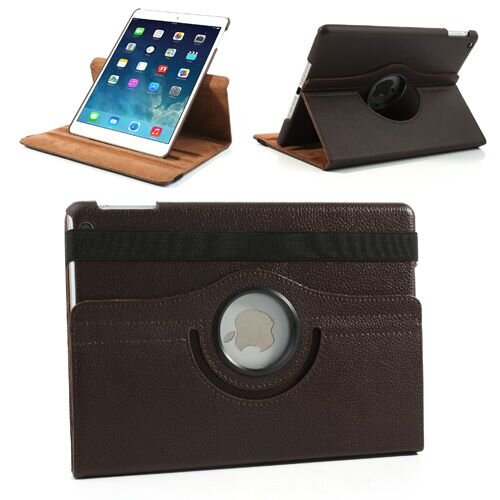 Litchi 360 graden draaibare litchi leren stand cover voo 6655489