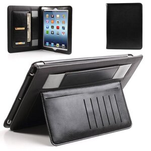 MOIST MOIST Wallet Leren Case voor iPad 2, 3, 4 - Zwart