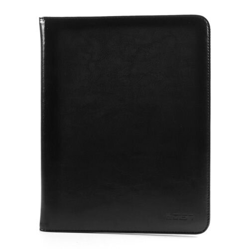 MOIST zwart moist wallet leren case voor ipad 2 3 4