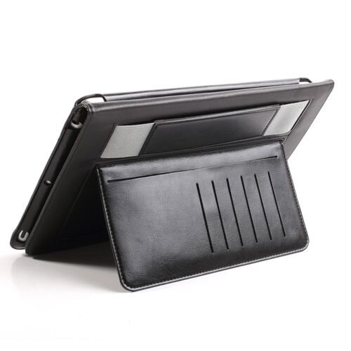 MOIST zwart moist wallet leren case voor ipad 2 3 4