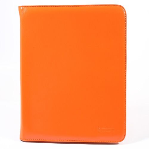 MOIST oranje moist wallet leren case voor ipad 2 3 4