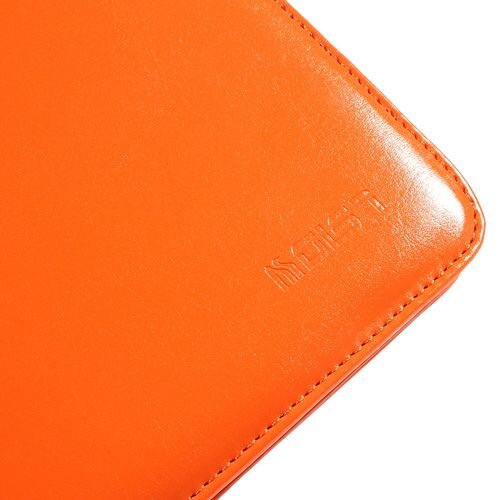 MOIST oranje moist wallet leren case voor ipad 2 3 4