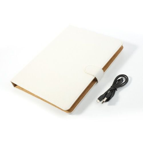 TVC universeel bluetooth keyboard leren case stand vo