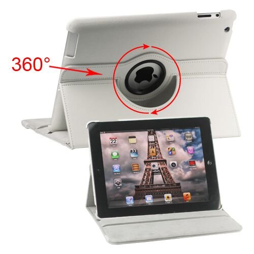 360 graden draaibare nieuwe ipad 2 3 4 leren case 6655496
