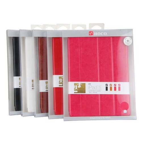 Hoco hoco retro series flip stand leren case ipad air