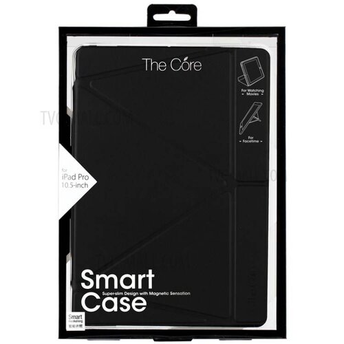 MOMAX harde pc pu lederen beschermhoes voor de ipad air zwart