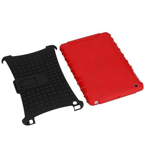 pc tpu hybrid stand case voor ipad air wit