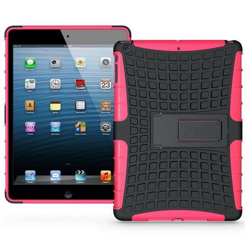 TVC pc tpu hybrid stand case voor ipad air roze TVC pc tpu hybrid stand case voor ipad air roze