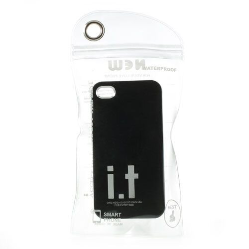 luxe metaal coated hard shell case voor iphone 4s 6655538