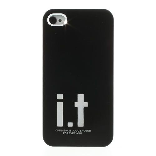 luxe metaal coated hard shell case voor iphone 4s 6655538