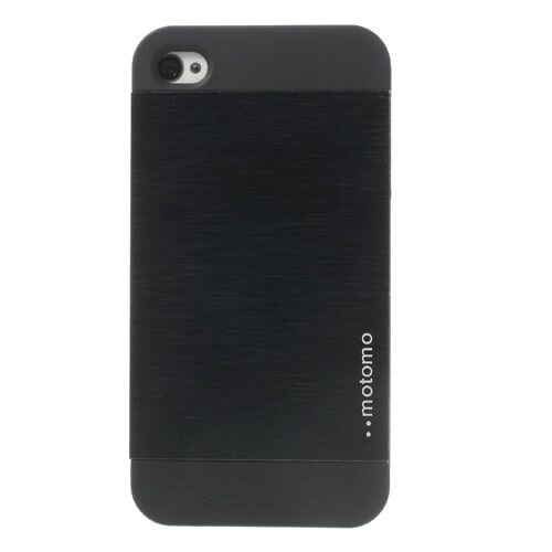aluminium metal skin hard case voor iphone 4 4s