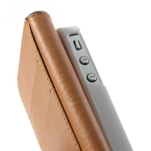 bloemen wallet leren hoesje voor iphone 4 4s