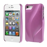 V-Star 3D bladvorm voor iPhone 4 4S Hard Case