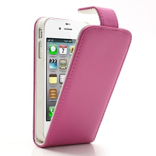 Verticale Flip PU Leren hoesje voor iPhone 4 4S Verticale Flip PU Leren hoesje voor iPhone 4 4S
