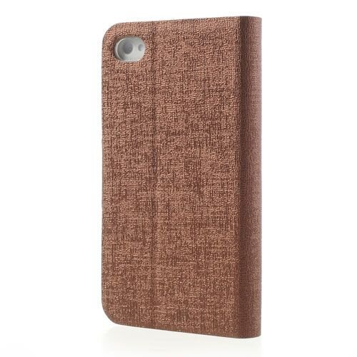 oracle stand leren hoesje voor de iphone 4 4s