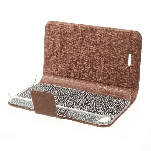 oracle stand leren hoesje voor de iphone 4 4s