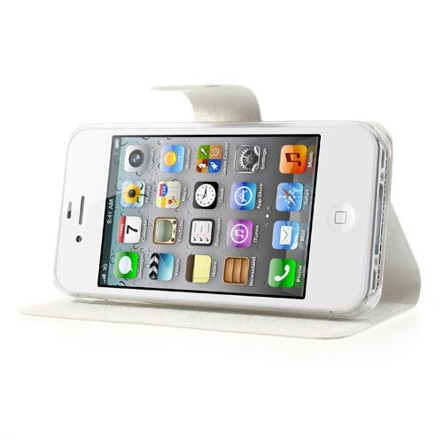 oracle stand leren hoesje voor de iphone 4 4s 6655563