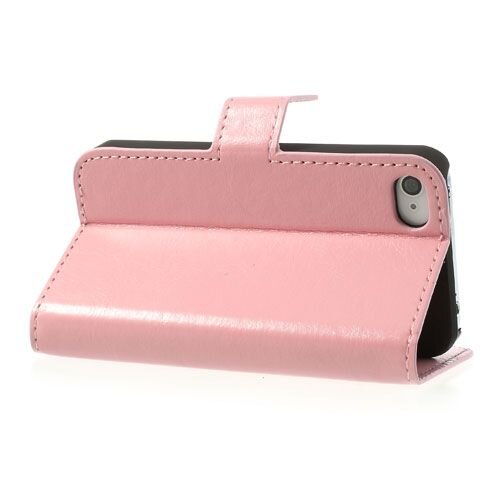 Crazy Horse roze crazy horse wallet leren hoesje voor de ipho Crazy Horse roze crazy horse wallet leren hoesje voor de ipho