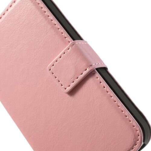 Crazy Horse roze crazy horse wallet leren hoesje voor de ipho Crazy Horse roze crazy horse wallet leren hoesje voor de ipho