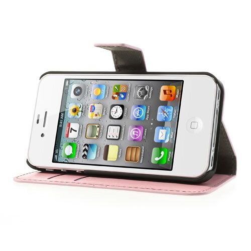 Crazy Horse roze crazy horse wallet leren hoesje voor de ipho Crazy Horse roze crazy horse wallet leren hoesje voor de ipho