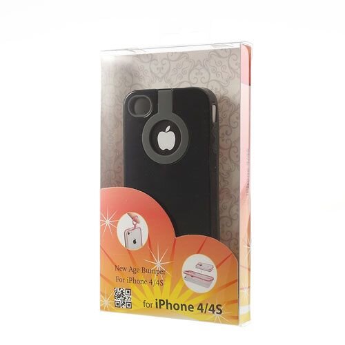 pc silicone hybride hoesje voor de iphone 4 4s 6655571