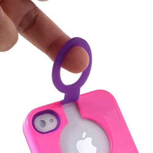 pc silicone hybride hoesje voor de iphone 4 4s 6655572