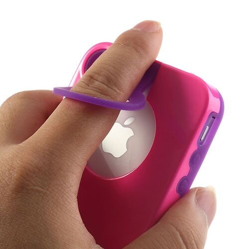 pc silicone hybride hoesje voor de iphone 4 4s 6655572