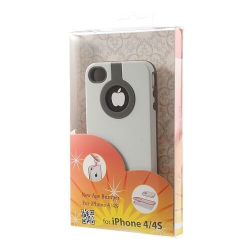 pc silicone hybride hoesje voor de iphone 4 4s 6655573
