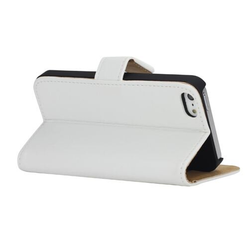 split leren wallet iphone 5 s se wit split leren wallet iphone 5 s se wit