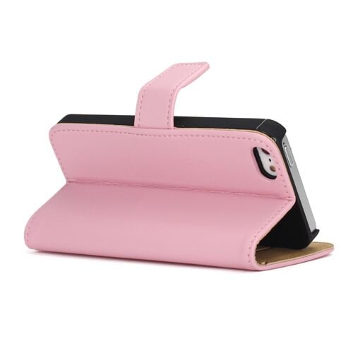 book case iphone 5 roze book case iphone 5 roze