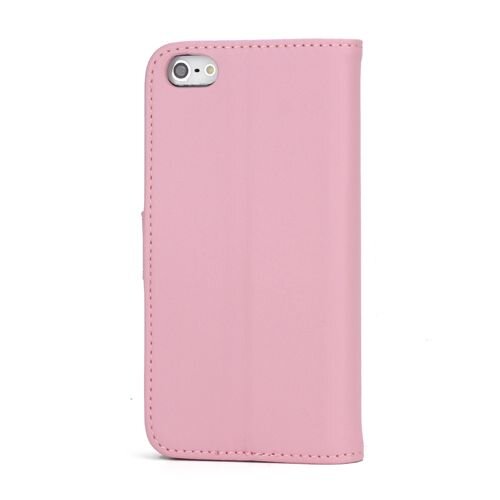 book case iphone 5 roze book case iphone 5 roze