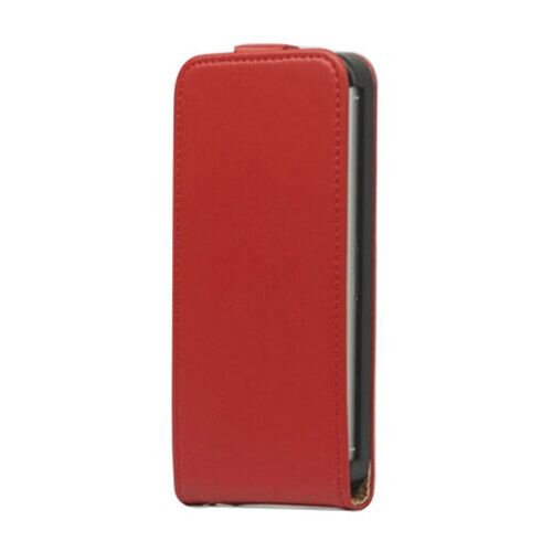 lederen classic flip case iphone 5 rood lederen classic flip case iphone 5 rood